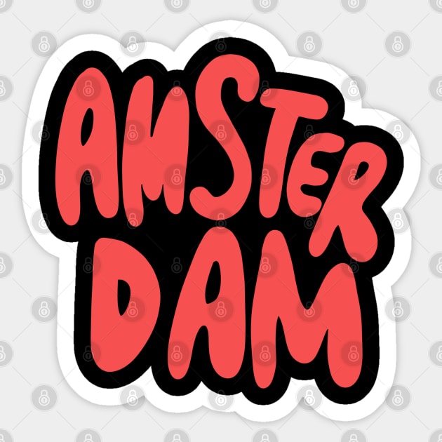 Amsterdam Netherlands Dutch Holland Sticker by isstgeschichte